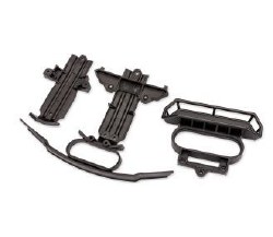 Traxxas Skid plate, front (1)/ rear (1)/ bumper, rear (1)