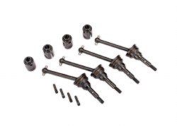 Traxxas Driveshafts steel constant-velocity narrow assembld(4)+