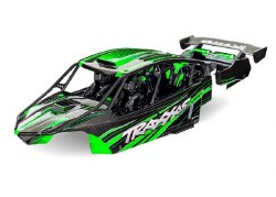 Traxxas Body, Funco Pro Scale Sand Car, green (painted, decals applied) (assembled with front & rear