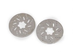 Traxxas Brake disc, front (82mm) (stainless steel) (2)