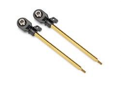 Traxxas Shock shafts, GT-Maxx, 110mm (TiN-coated) (2)