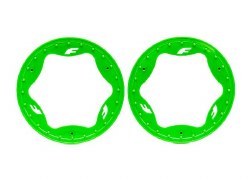 Traxxas Beadlock Rings, Rear, 3.9" (2), Green