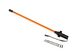 Traxxas Whip light, LED (assembled) (1)/ 3x12mm BCS (2) (replacement for 1 whip light, left or right
