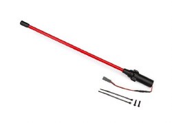 Traxxas Whip light, LED (assembled) (1)/ 3x12mm BCS (2) (replacement for 1 whip light, left or right