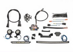 Traxxas Pro Scale LED light set, Funco Sand Car, complete (includes front light bar, rear light bar,