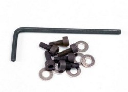 3x8mm Cap Head Screw w/Wrench & Washers (6)