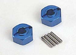 Traxxas 12mm Hex Aluminum Wheel Hub (Blue)