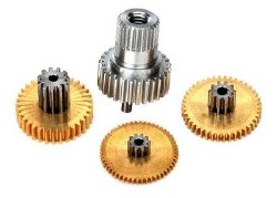 Gear set, metal (for 2080X micro waterproof servo)