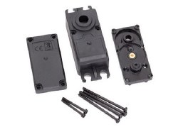 Servo case, plastic (top, middle, bottom)/ gaskets/ hardware (for 2250, 2255 servos)