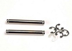 Suspension Pins, 26mm, Chrome with E-Clips(2)