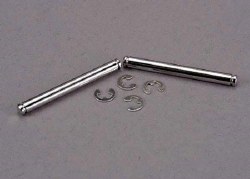 Suspension Pins, 31.5mm, Chrome with E-Clips (2)