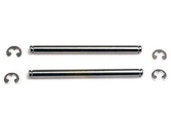 Suspension Pins, 44mm, Chrome with E-Clips (2)