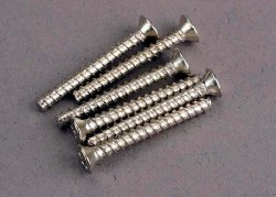 Screws, 3x25mm Countersunk Self-Tapping (6)