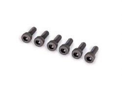 Screws, 3x8mm caphead machine (hex drive) (6)