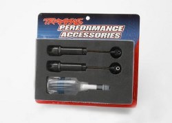 Hard Anodized PTFE-Coated Big Bore Rear Shock Set (XX-Long) (2)