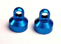 Aluminum Shock Cap (Blue) (2)