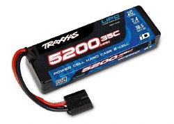 5200mAh 7.4V 2S 35C LiPo Battery - Hard Case