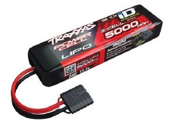 Traxxas 5000mAh 3S 11.1V 25C LiPo iD Connector Soft Case 155x25x45mm