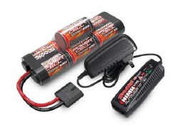 Traxxas Battery/charger completer pack (includes TRA2969 2-amp NiMH peak detecting AC charger (1), T