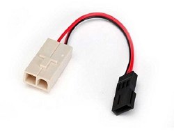 Traxxas Adapter, Molex to Traxxas Receiver Battery Pack (for charging) (1)