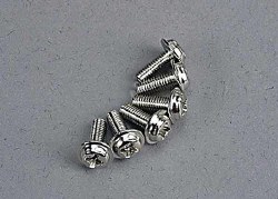 Motor Screws (3x8mm Washerhead Machine) (6)