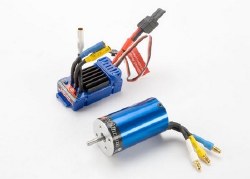 Traxxas Velineon 380 brushless motor and VXL-3m ESC for 1/16