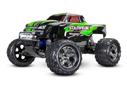 Stampede 1/10 2wd XL-5 Green DC Charger with LED Lights