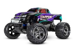 Stampede 1/10 2wd XL-5 Purple DC Charger with LED Lights