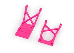 Skid plates, front & rear (pink)