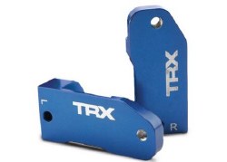 L/R Aluminum Caster Blocks 30° (Blue). (TRA3640 may be required)