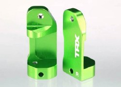 L/R Aluminum Caster Blocks 30° (Green)(TRA3640 may be required)