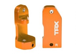 L/R Aluminim Caster Blocks 30° (Orange)(TRA3640 may be required)