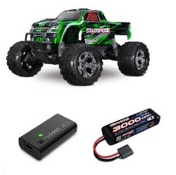 Traxxas 1/10 Stampede BL-2S HD 2wd RTR -GreenX w/Charger&Battery