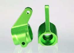 Aluminum Steering Blocks w/Ball Bearings (Green) (2)