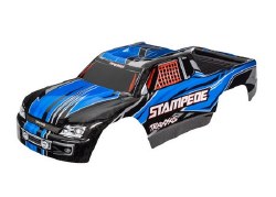 Traxxas Body, Stampede (Also Fits Stampede VXL), Blue (Painted, Decals Applied)