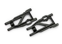 Suspension arms, black, front/rear (left & right), heavy duty (2)