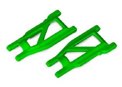 Suspension arms, green, front/rear (left & right) (2) (heavy duty, cold weather material)