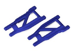 Suspension arms, blue, front/rear (left & right) (2) (heavy duty, cold weather material)