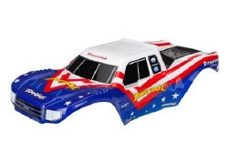 Body, Bigfoot Red, White, & Blue, Officially Licensed replica (painted, decals applied)