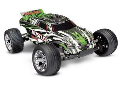 Rustler Brushed 1/10 RTR Stadium Truck Green, XL-5 ESC, 12t motor, 7 cell NiMH battery, 4A DC charge