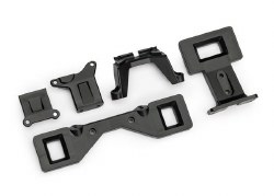 Body mounts (front & rear)/ spacer, front/ body mount bracket, rear (2) (for clipless body mounting)