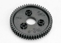56T Spur Gear (0.8 Metric Pitch)