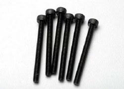 Screws, 3x32mm cap-head machine (hex drive) (6)