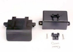 Bumper (Rear)/ Battery Box/ Body Clips (2), EZ-Start Mount, 3x10cst (2)