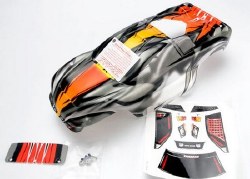 Traxxas Body, Nitro Rustler, Prographix (Replacement For The Painted Body. Graphics Are Painted, Req