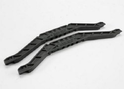 Chassis Braces, Lower (Black) (For Long Wheelbase Chassis) (2)