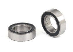 Ball Bearings, Black Rubber Sealed (6x10x3mm) (2)