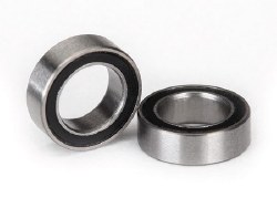 Ball Bearing, Black Rubber Sealed (5x8x2.5mm) (2)