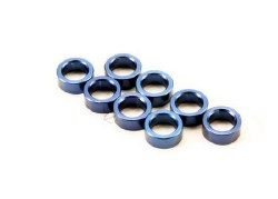 Aluminum Pushrod Spacer (Blue)(8)