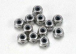 Traxxas 2.5mm Nylon Locknuts (12)